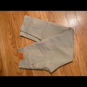 Levi 502 Khaki Pants